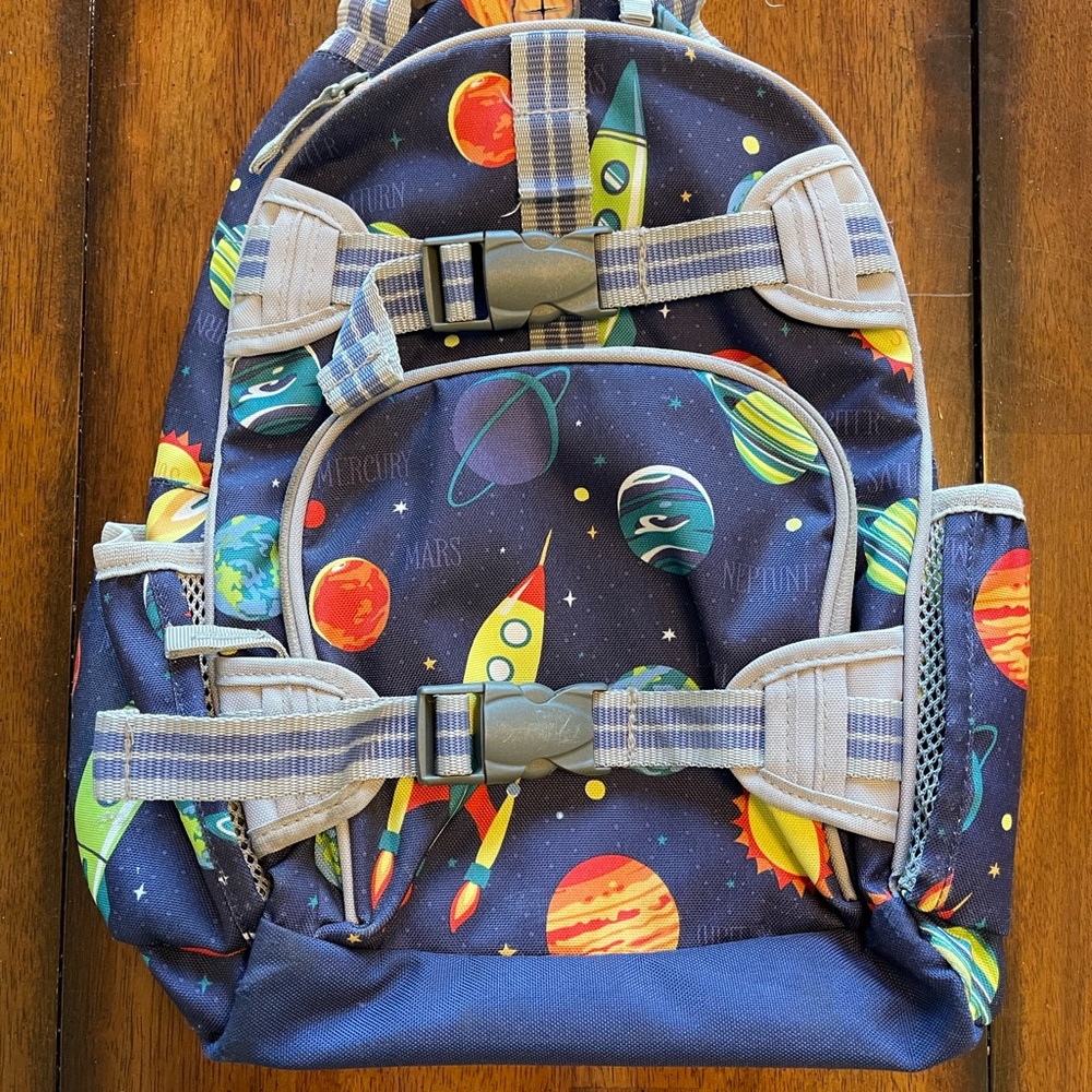 Pottery Barn Kids, Navy Solar System Backpack, Small
